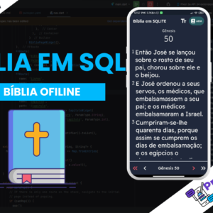 Biblia em SQLite - Projeto Completo | 100% ofiline - FlutterFlow