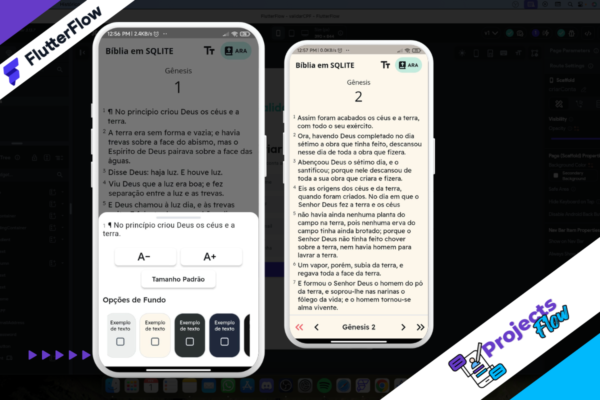 Biblia em SQLite - Projeto Completo | 100% ofiline - FlutterFlow - Image 2